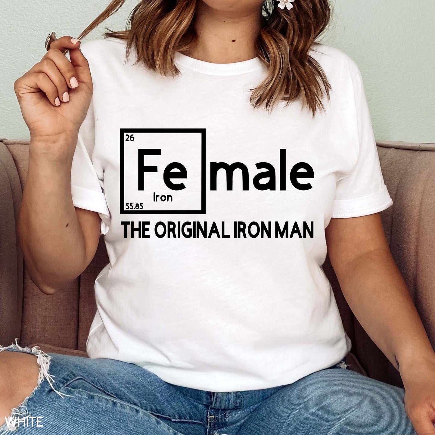 Female the Original Ironman - Unisex Adult Tee