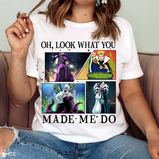 Swiftie Villains - Look What You Made Me Do - Unisex Adult Tee