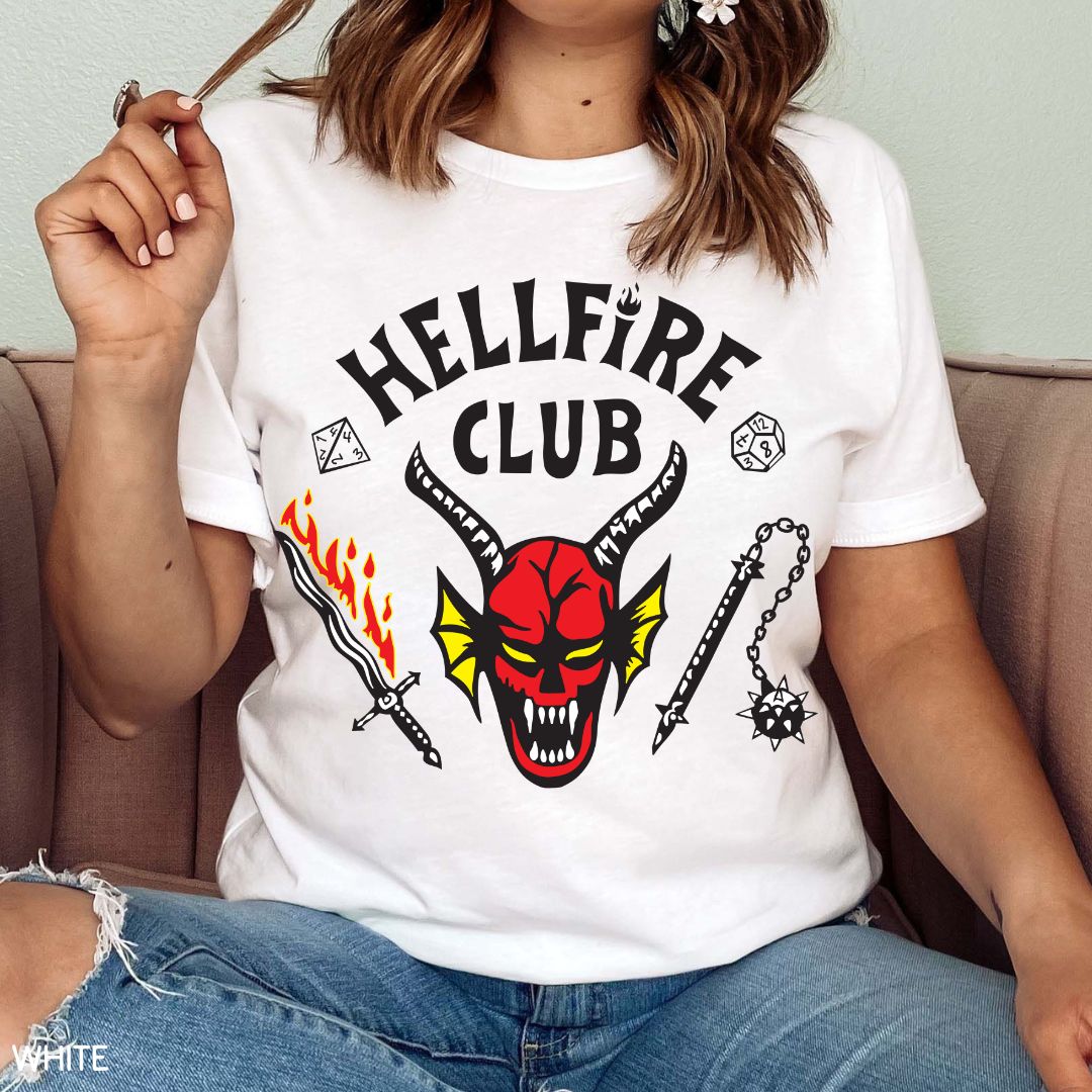 Stranger Things - Hellfire Club - Unisex Adult Tee