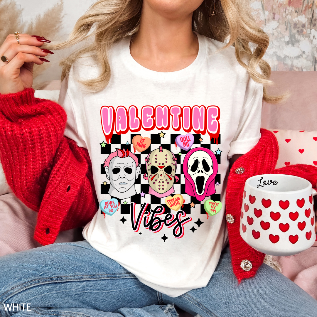 Valentines - Villain Valentines Vibes - Unisex Adult Tee