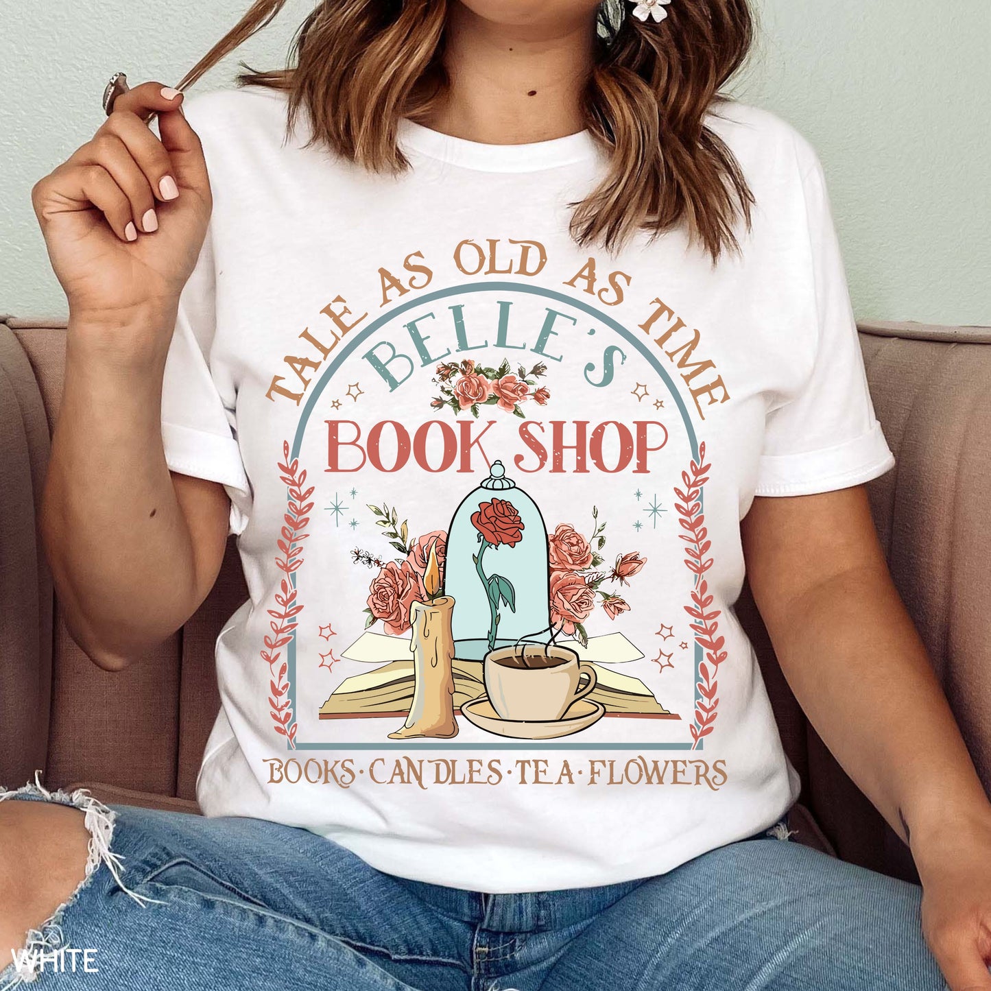 Beauty and the Beast - Tale As Old As Time - Unisex Adult Tee