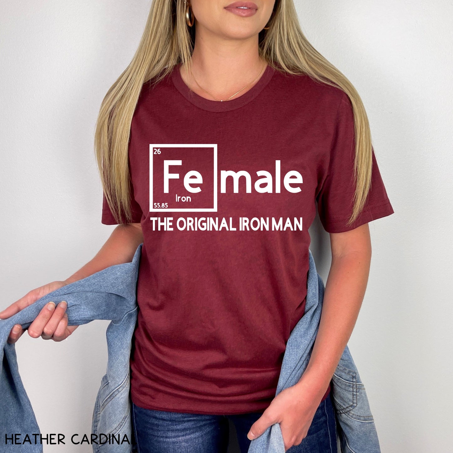 Female the Original Ironman - Unisex Adult Tee