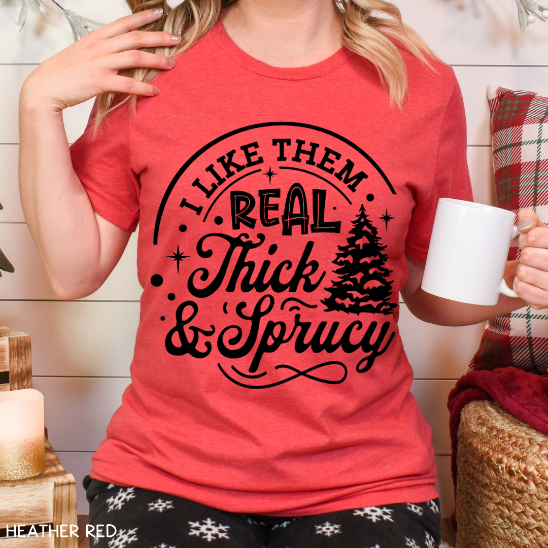 Christmas - Thick & Sprucy - Unisex Adult Tee