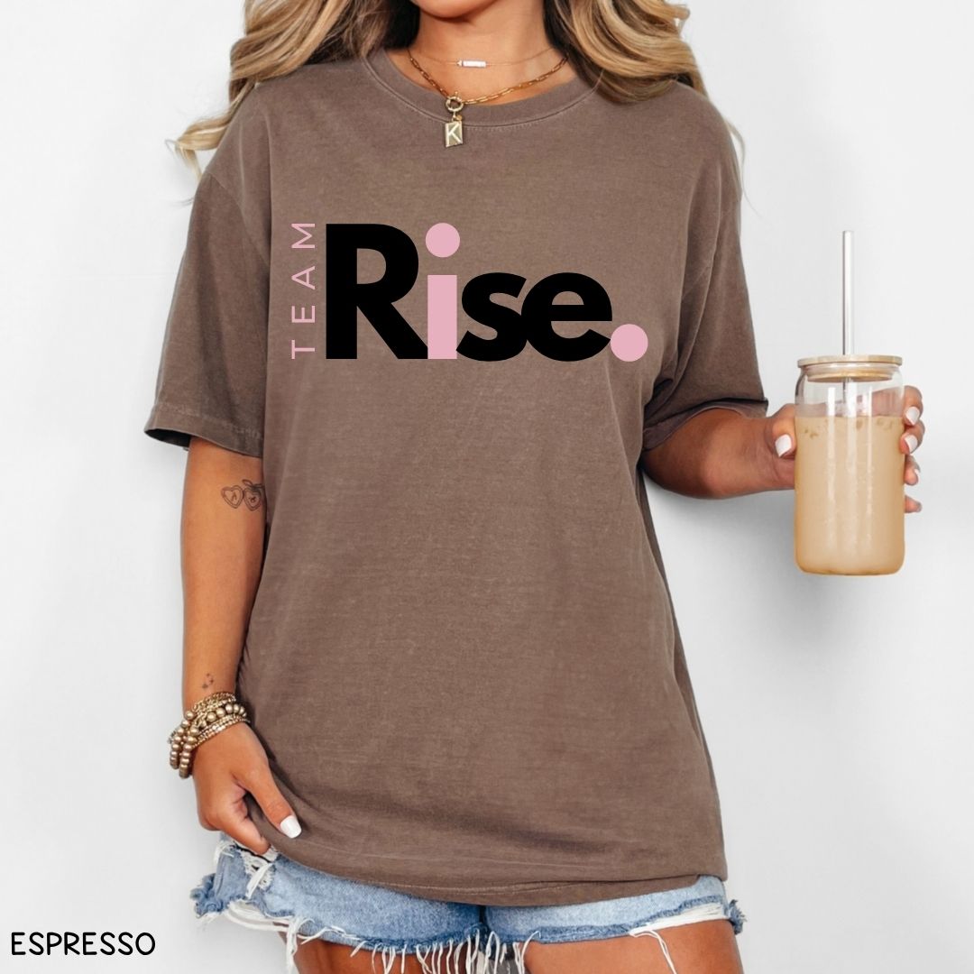 Team Rise - OVERSIZED Heavy-Cotton Unisex Adult Tee