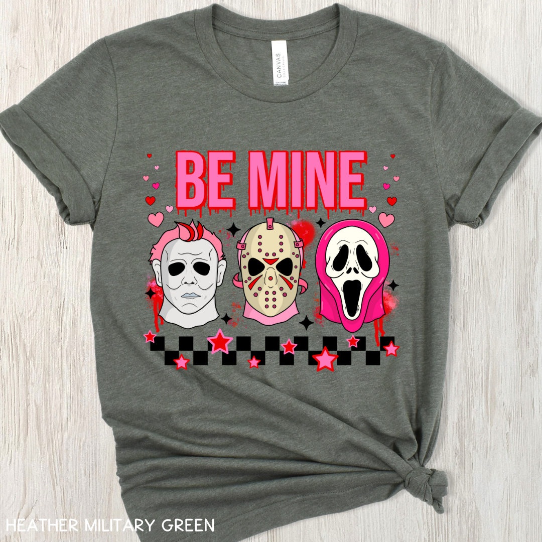 Valentines - Be Mine Villains - Unisex Adult Tee