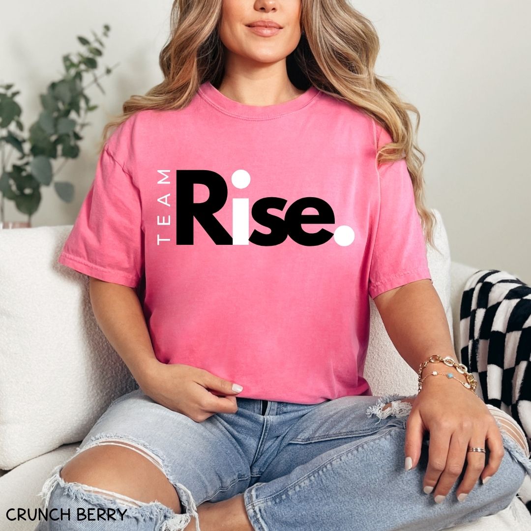 Team Rise - OVERSIZED Heavy-Cotton Unisex Adult Tee