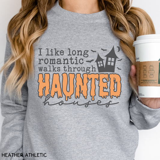 Halloween - Sweatshirt - Haunted Houses