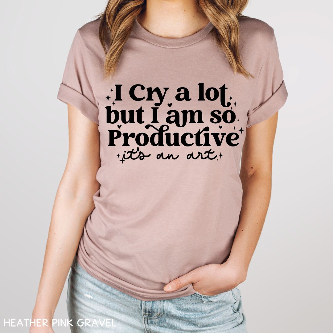 Swiftie - I Cry A Lot - Unisex Adult Tee