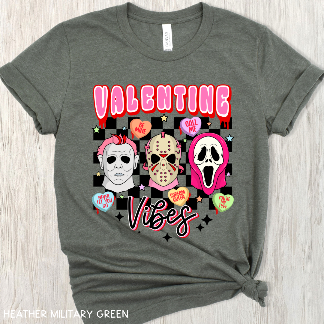 Valentines - Villain Valentines Vibes - Unisex Adult Tee