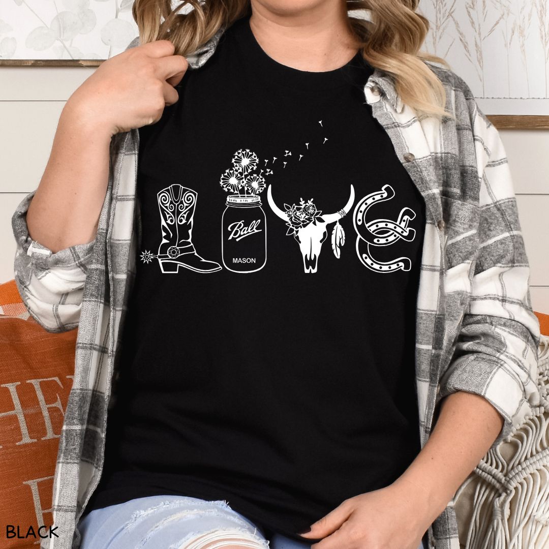 Country Love - Unisex Adult Tee