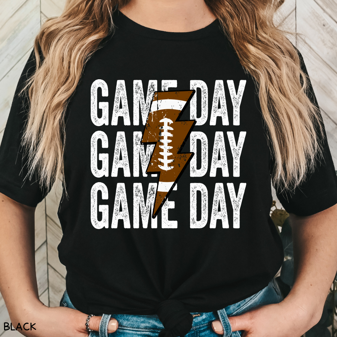 Sports - Adult Tee - Game Day Football