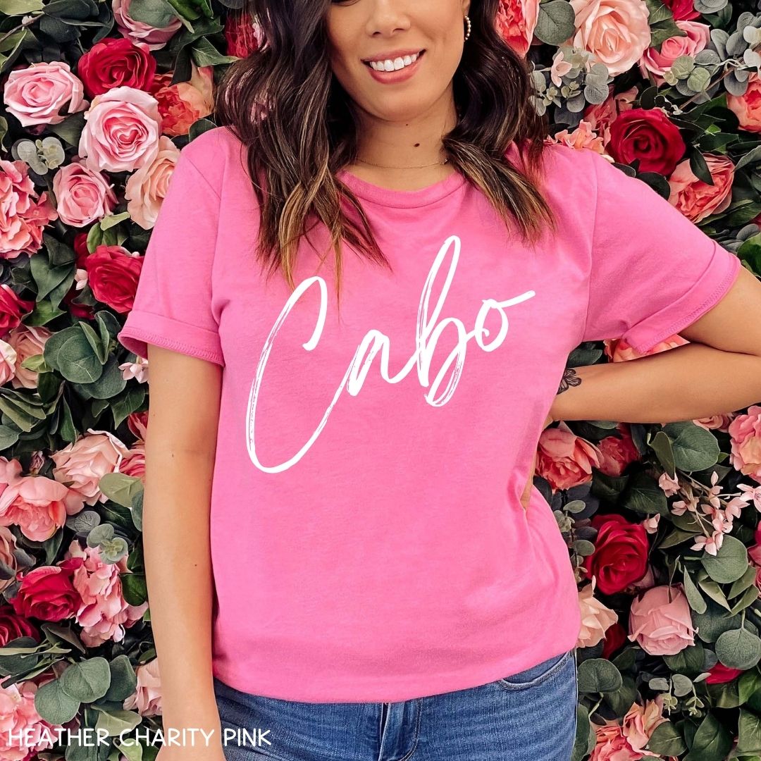 Cabo - Script - Unisex Adult Tee