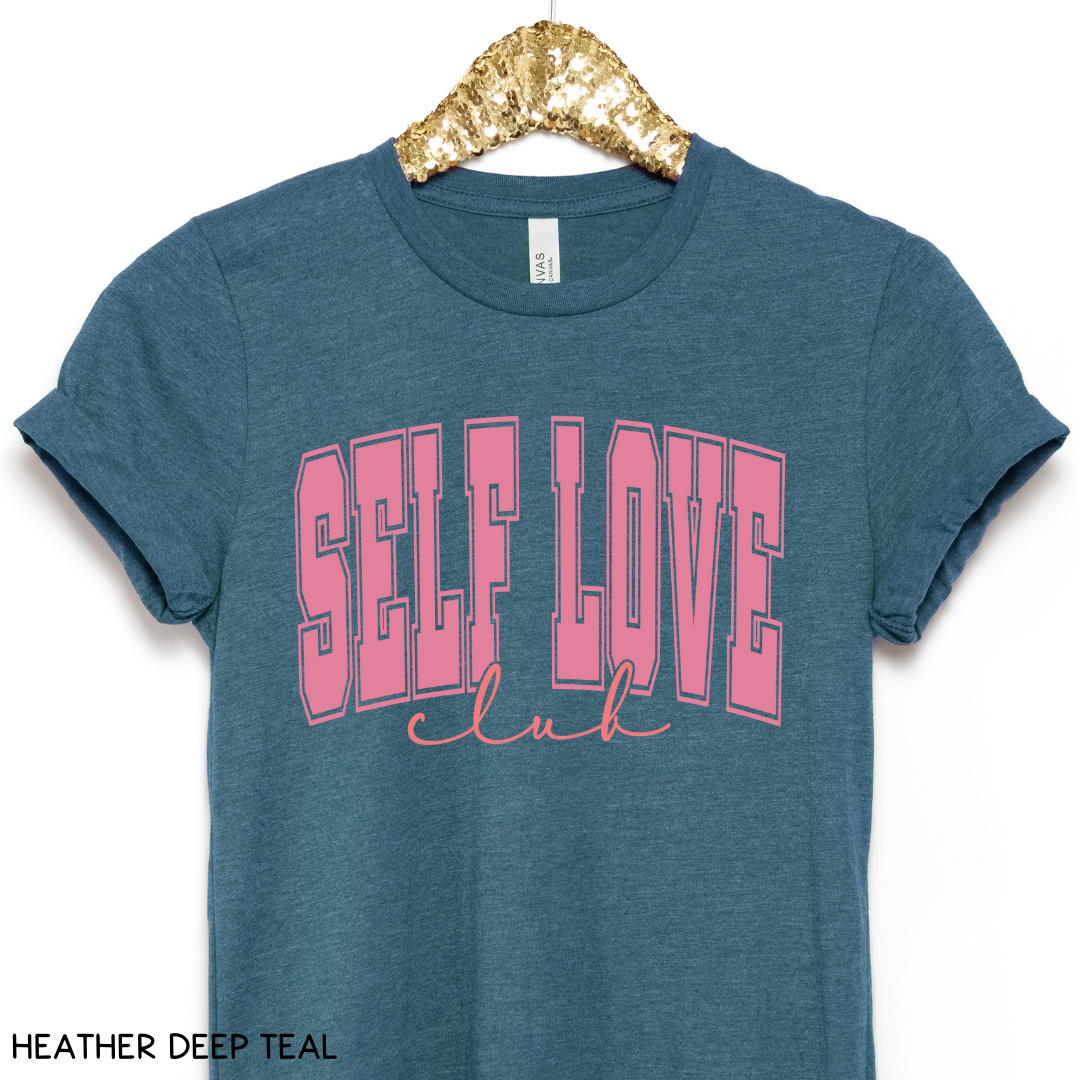 Valentines - Self Love Club - Unisex Adult Tee