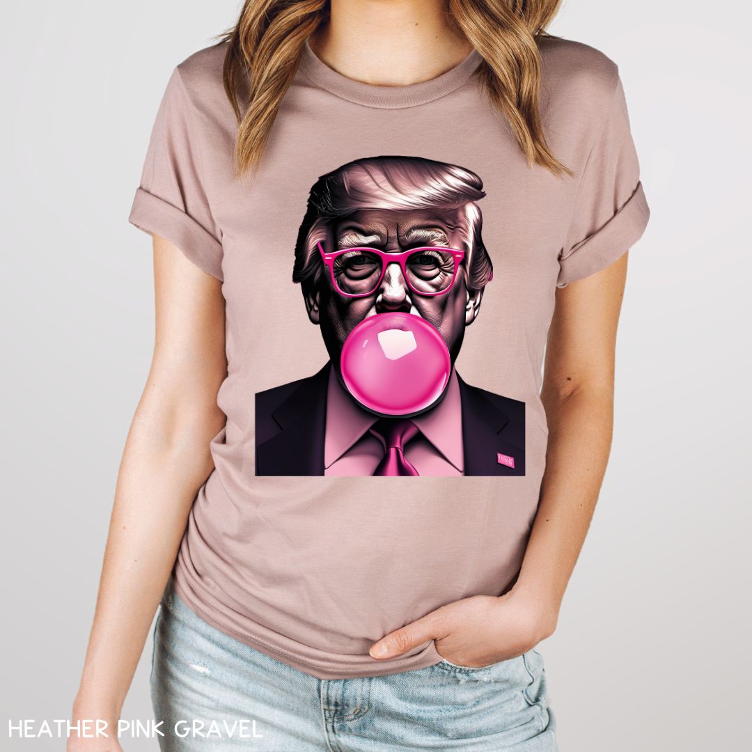 America - Trump Bubble Gum - Unisex Adult Tee