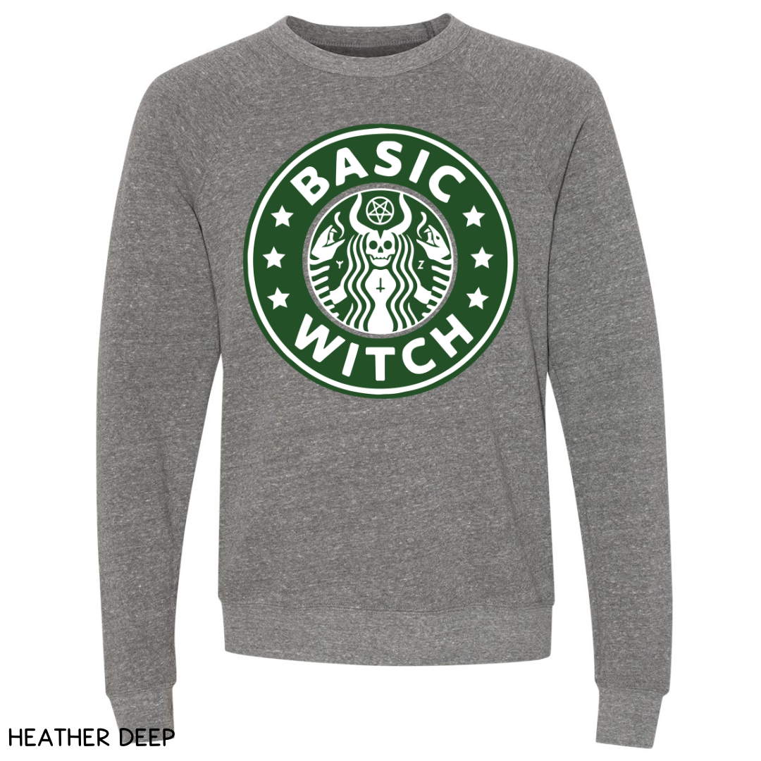 Halloween - Sweatshirt - Starbucks Basic Witch