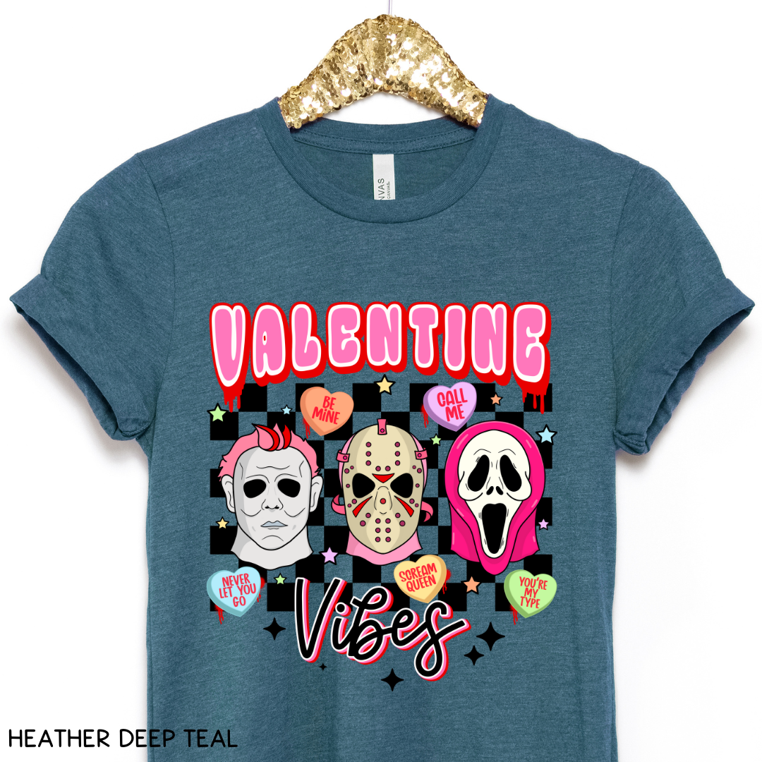 Valentines - Villain Valentines Vibes - Unisex Adult Tee