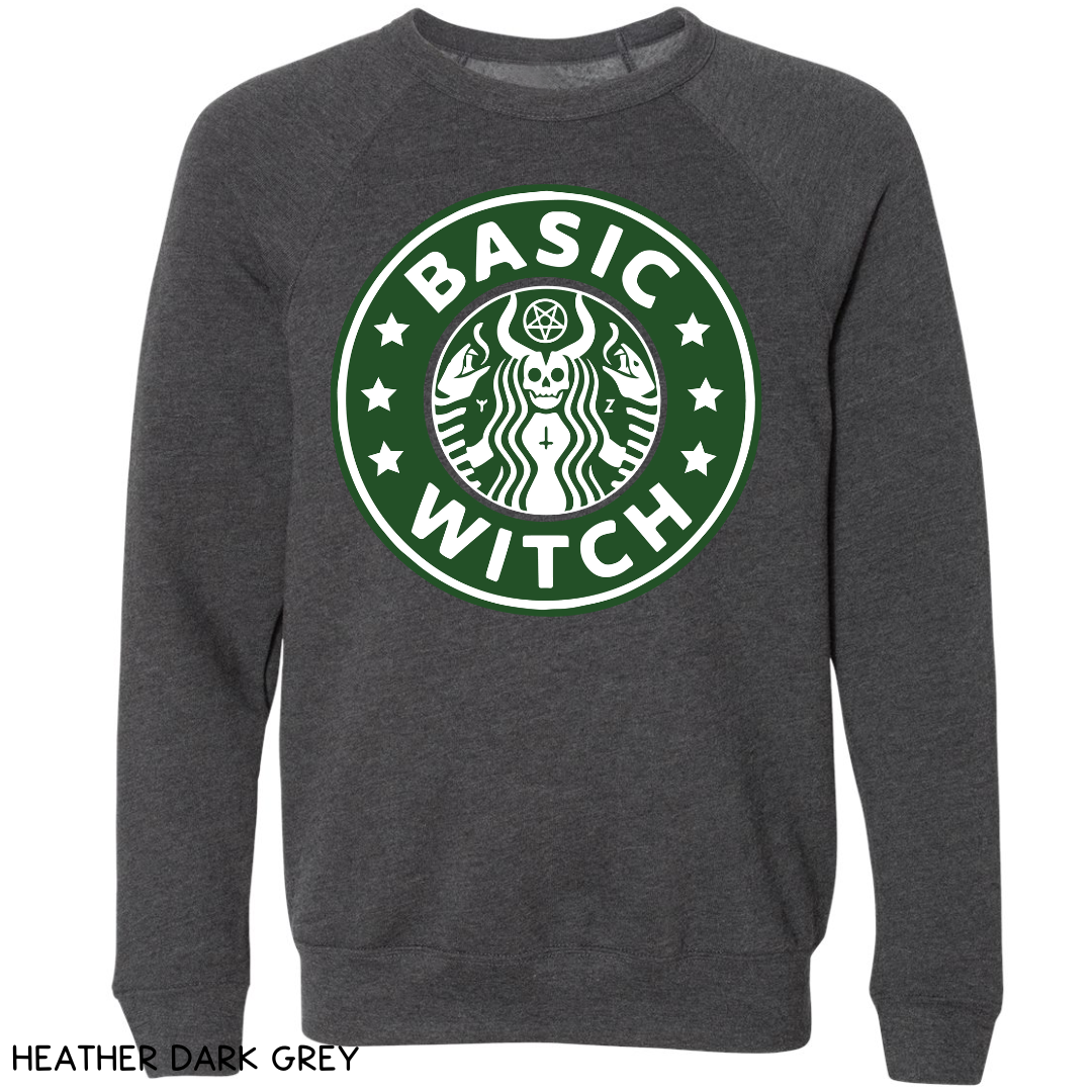 Halloween - Sweatshirt - Starbucks Basic Witch