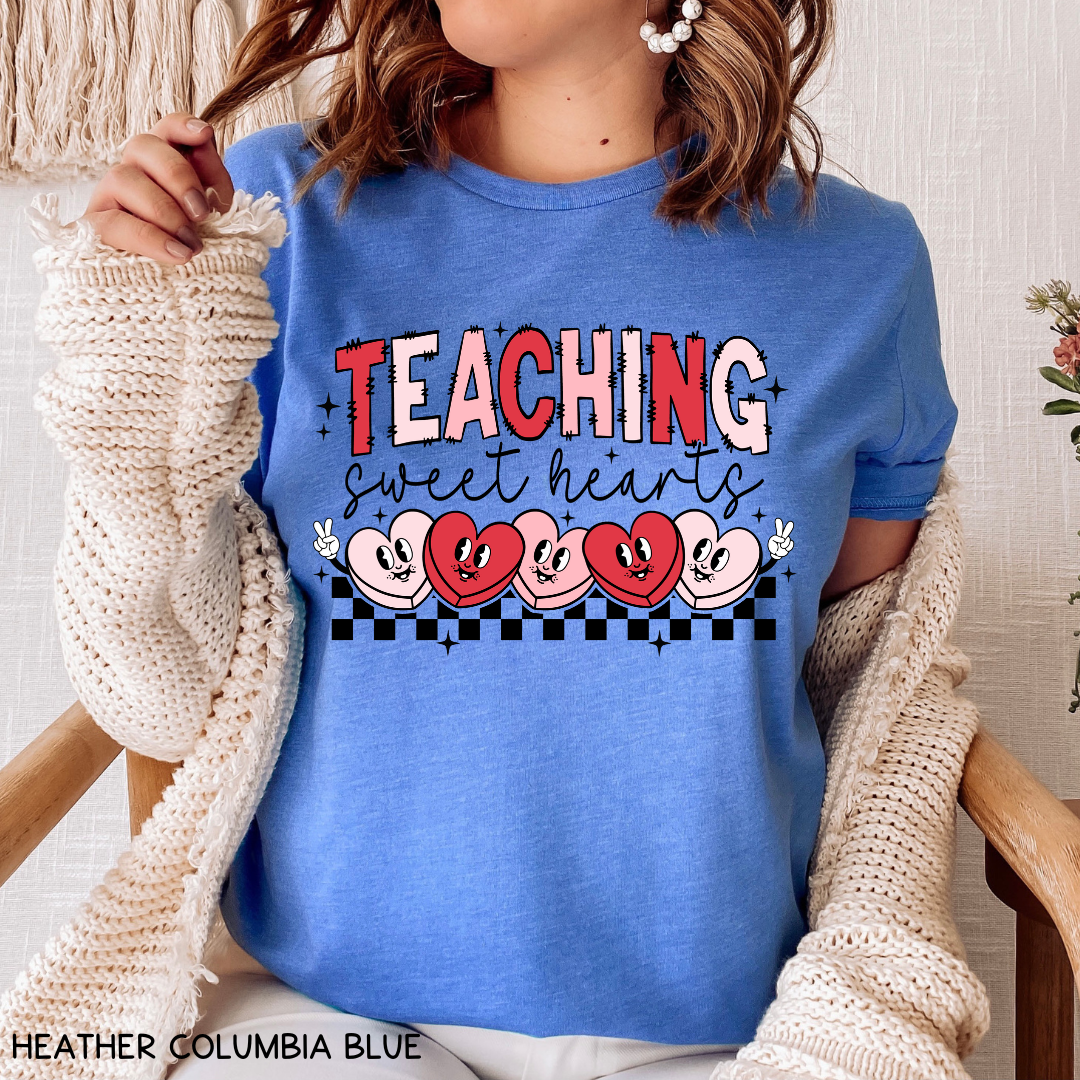 Valentines - Teaching Sweethearts - Unisex Adult Tee