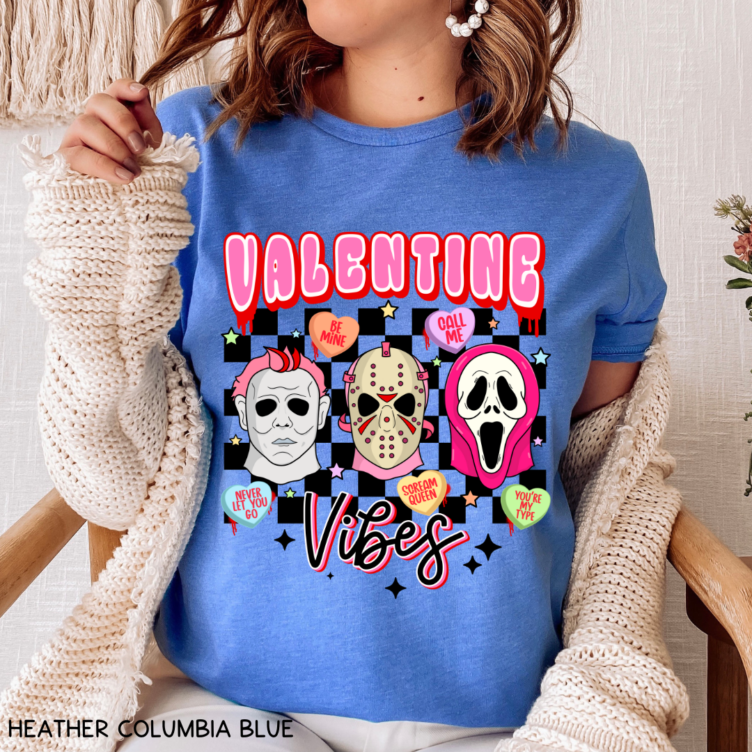 Valentines - Villain Valentines Vibes - Unisex Adult Tee