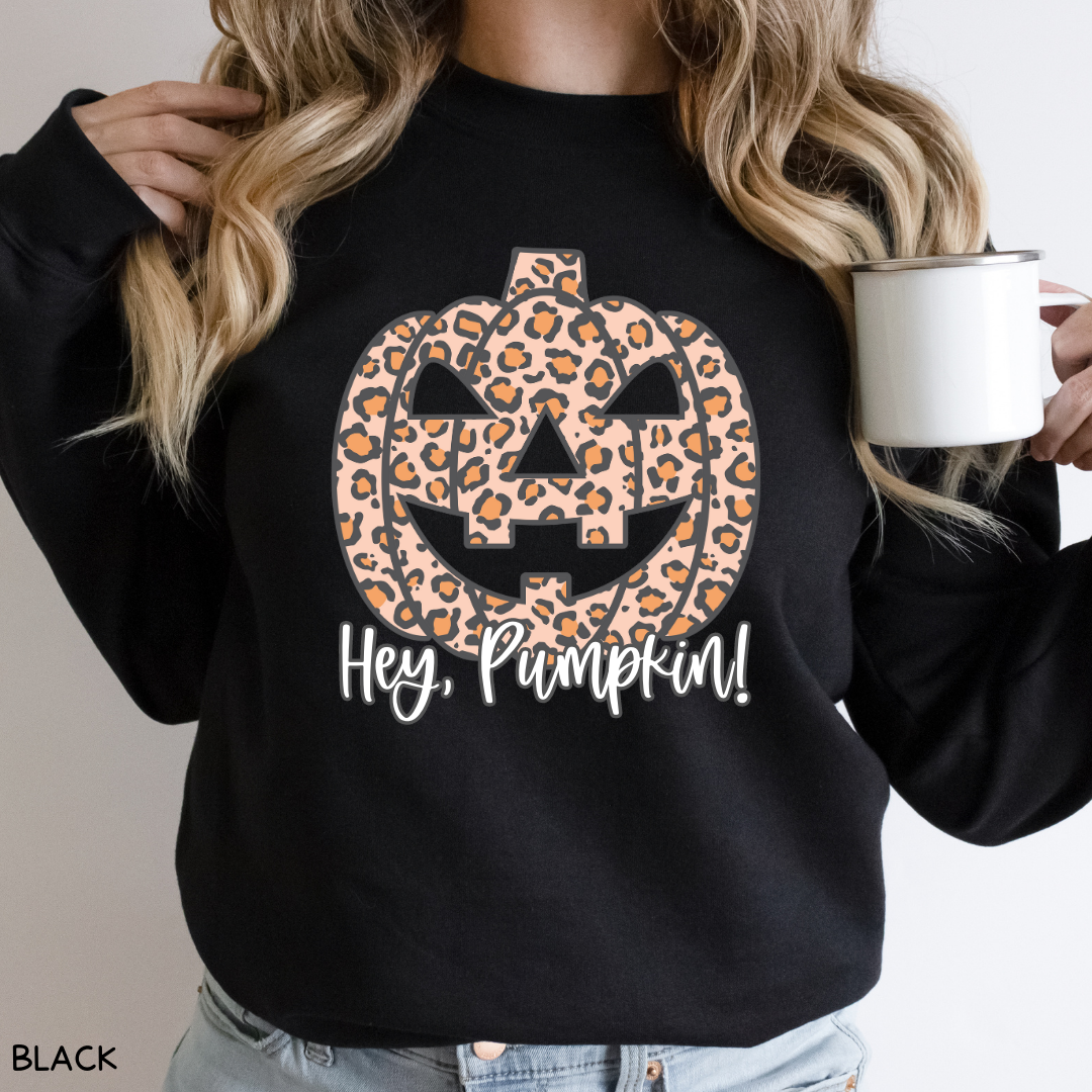 Halloween - Sweatshirt - Hey Pumpkin