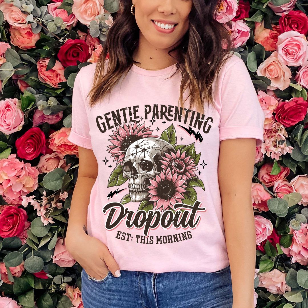 Gentle Parenting Dropout - Unisex Adult Tee