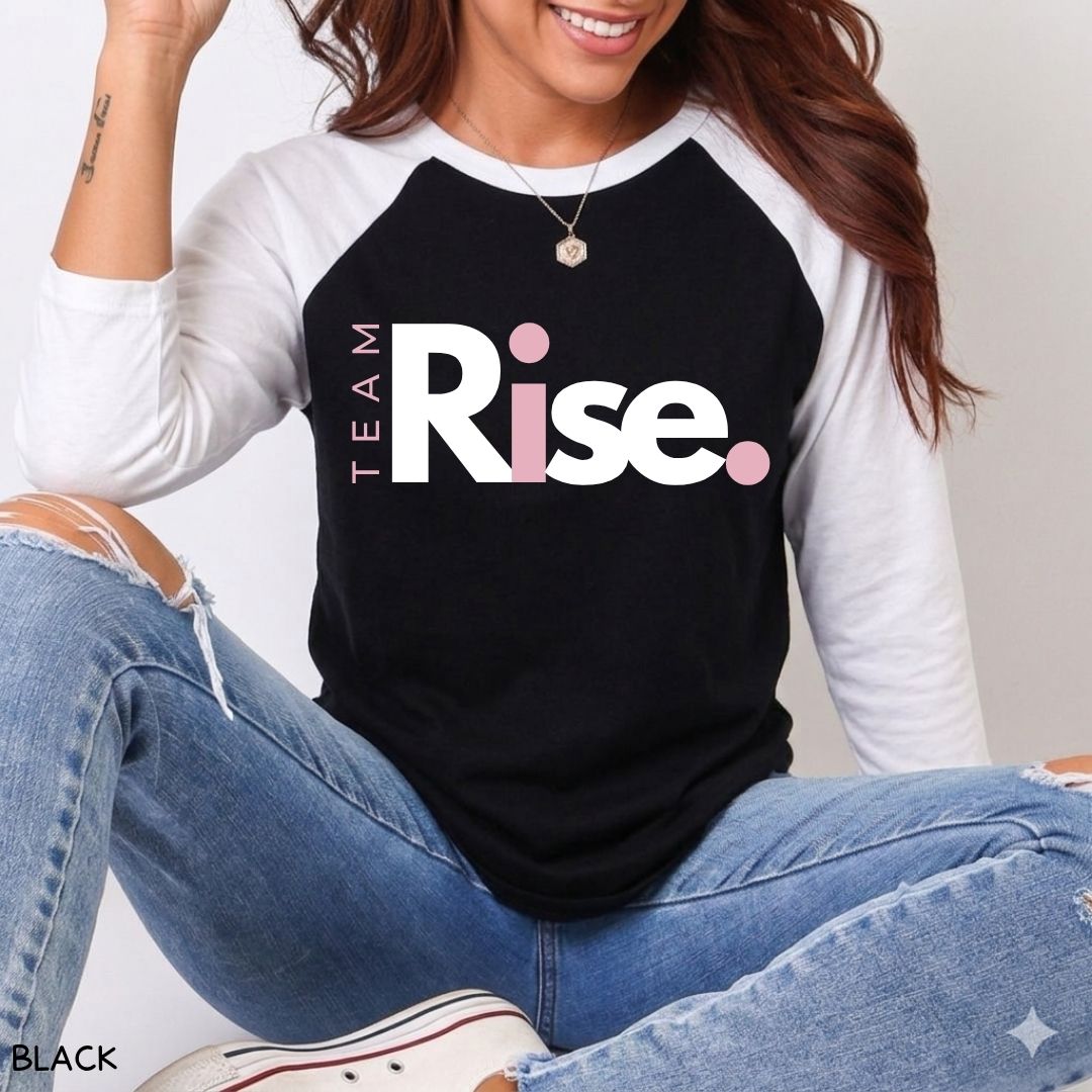 Team Rise - Unisex Adult Raglan