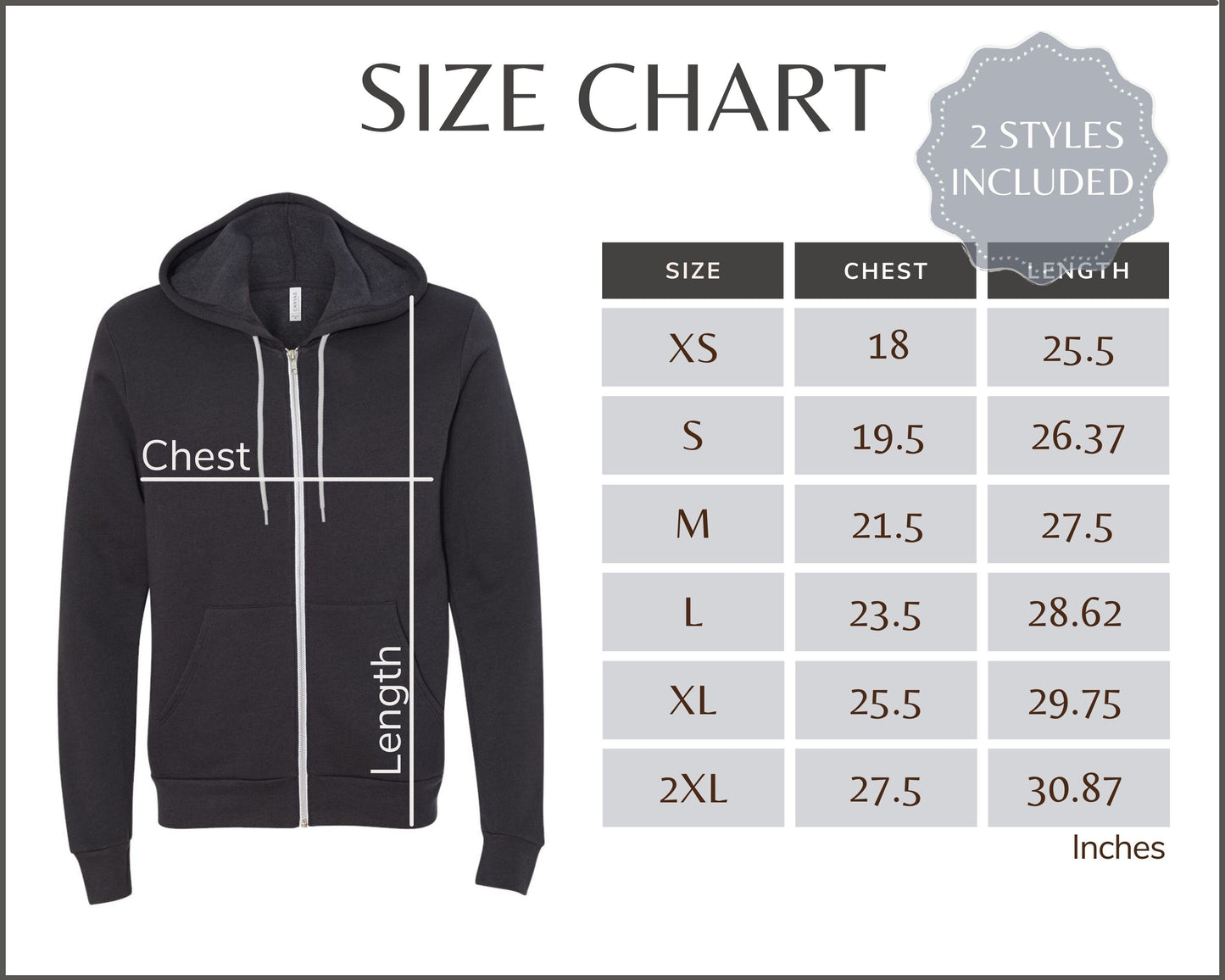 Forever Fashionistas - Unisex Adult Zip Up Hoodie