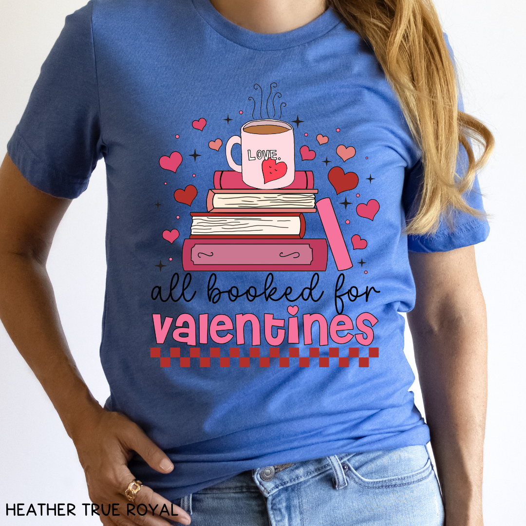 Valentines - All Booked for Valentines - Unisex Adult Tee