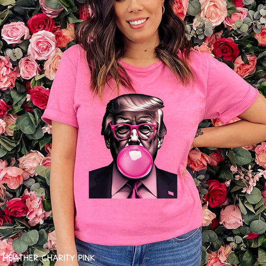 America - Trump Bubble Gum - Unisex Adult Tee