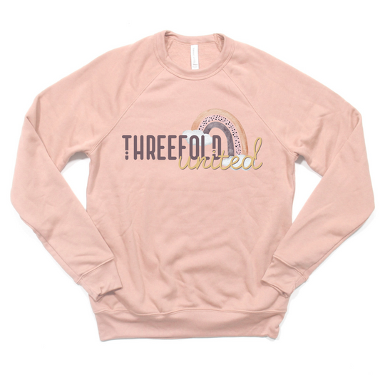 Threefold United - Sweatshirt - Rainbow 2 Logo