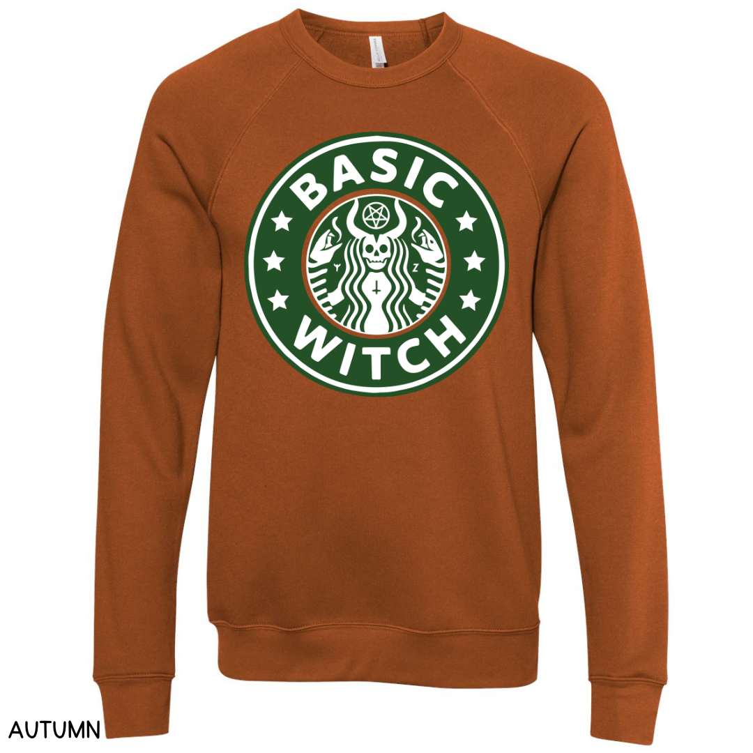 Halloween - Sweatshirt - Starbucks Basic Witch