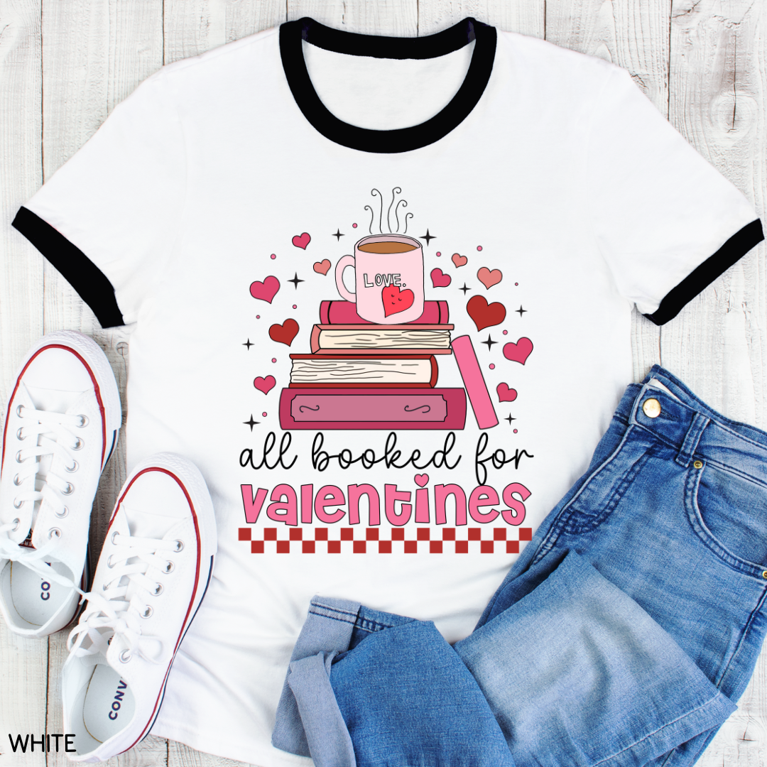 Valentines - All Booked for Valentines - Unisex Adult Tee