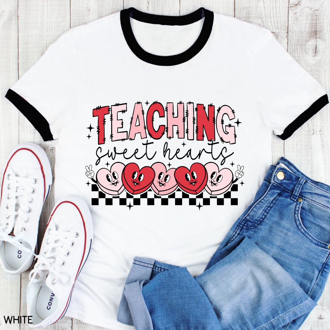 Valentines - Teaching Sweethearts - Unisex Adult Tee