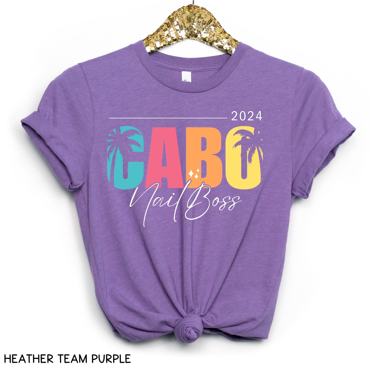 Cabo - Sparkle NailBoss - Unisex Adult Tee