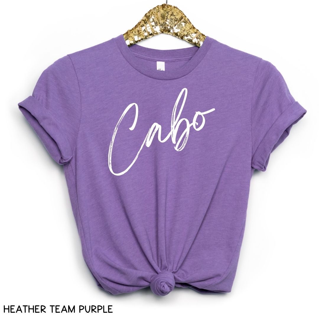 Cabo - Script - Unisex Adult Tee