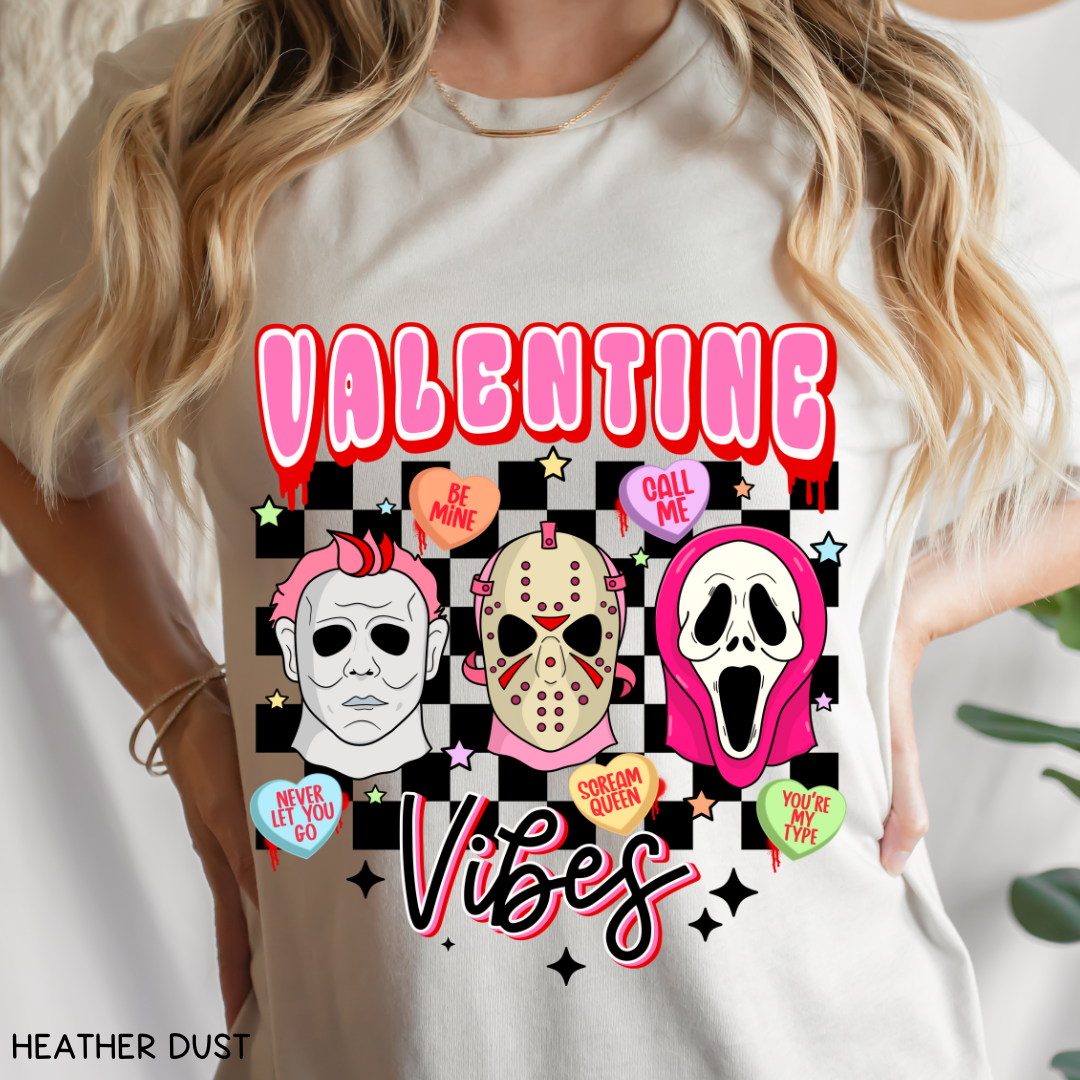 Valentines - Villain Valentines Vibes - Unisex Adult Tee