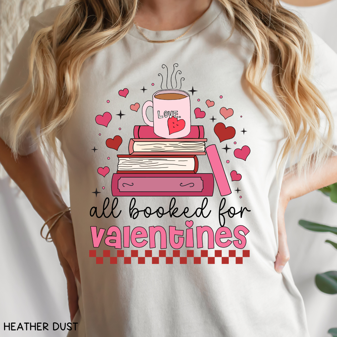 Valentines - All Booked for Valentines - Unisex Adult Tee