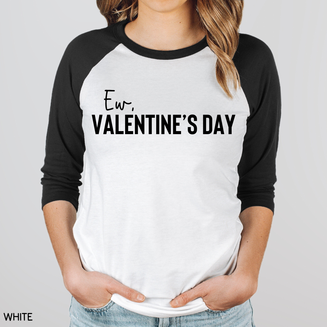 Valentines - Ew Valentine's Day - Unisex Adult Tee