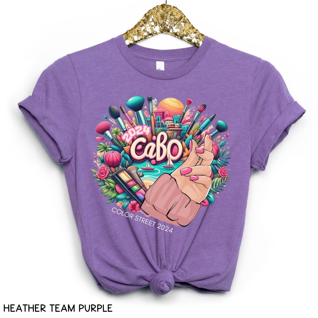 Cabo - Floral - Unisex Adult Tee