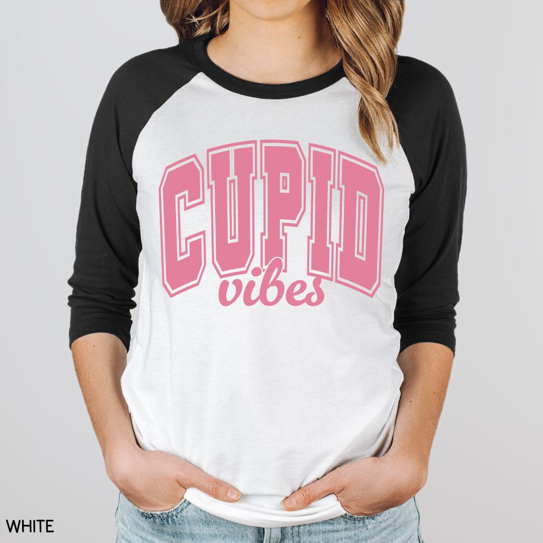 Valentines - Cupid Vibes - Unisex Adult Tee