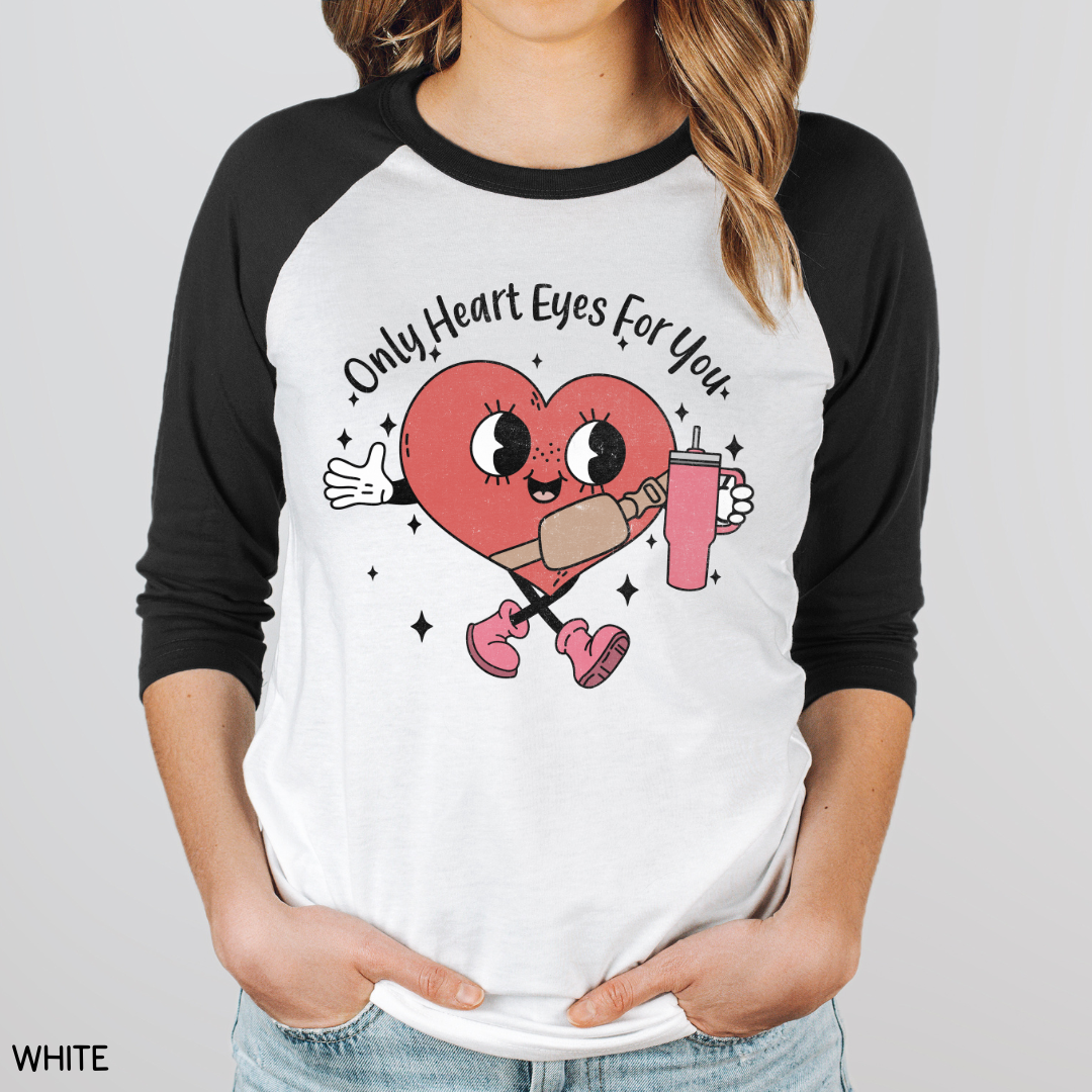 Valentines - Only Heart Eyes for You - Unisex Adult Tee