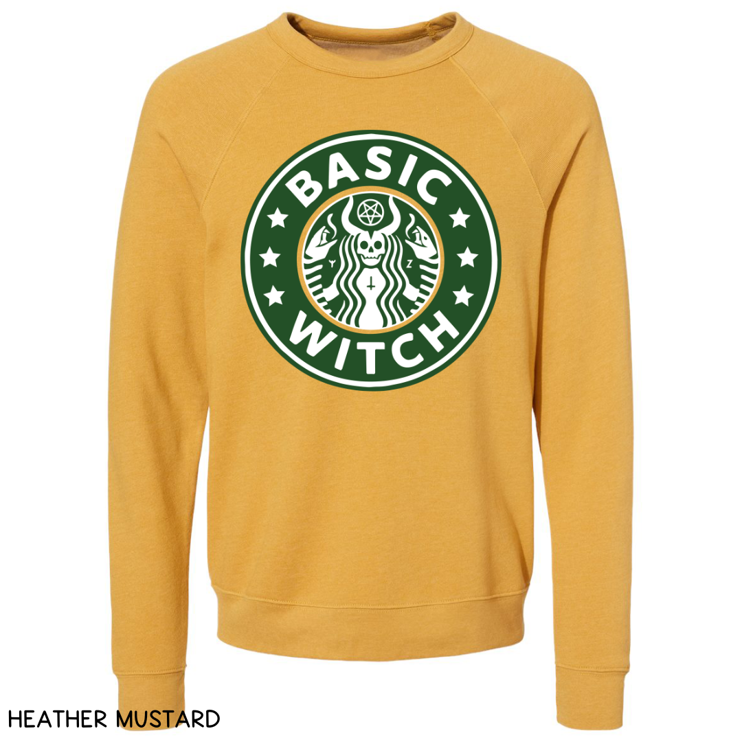 Halloween - Sweatshirt - Starbucks Basic Witch