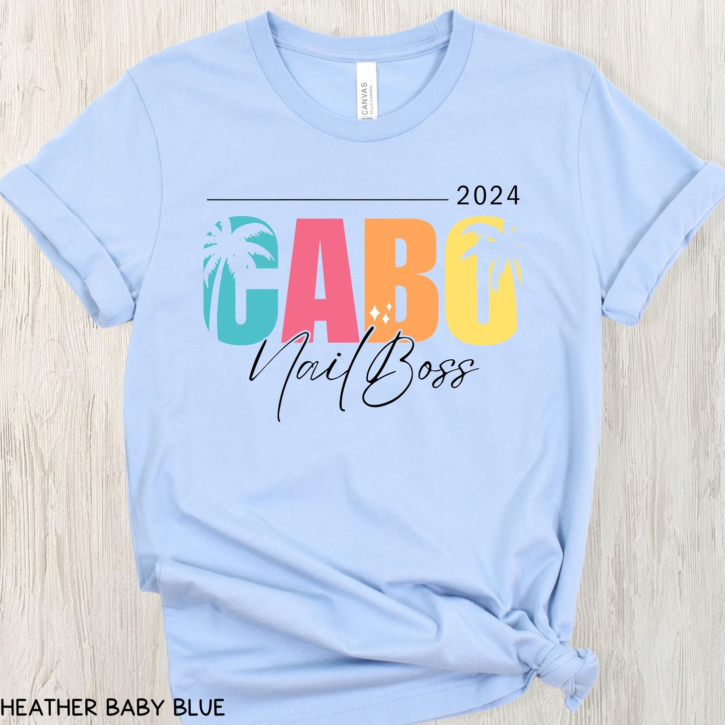 Cabo - Sparkle NailBoss - Unisex Adult Tee