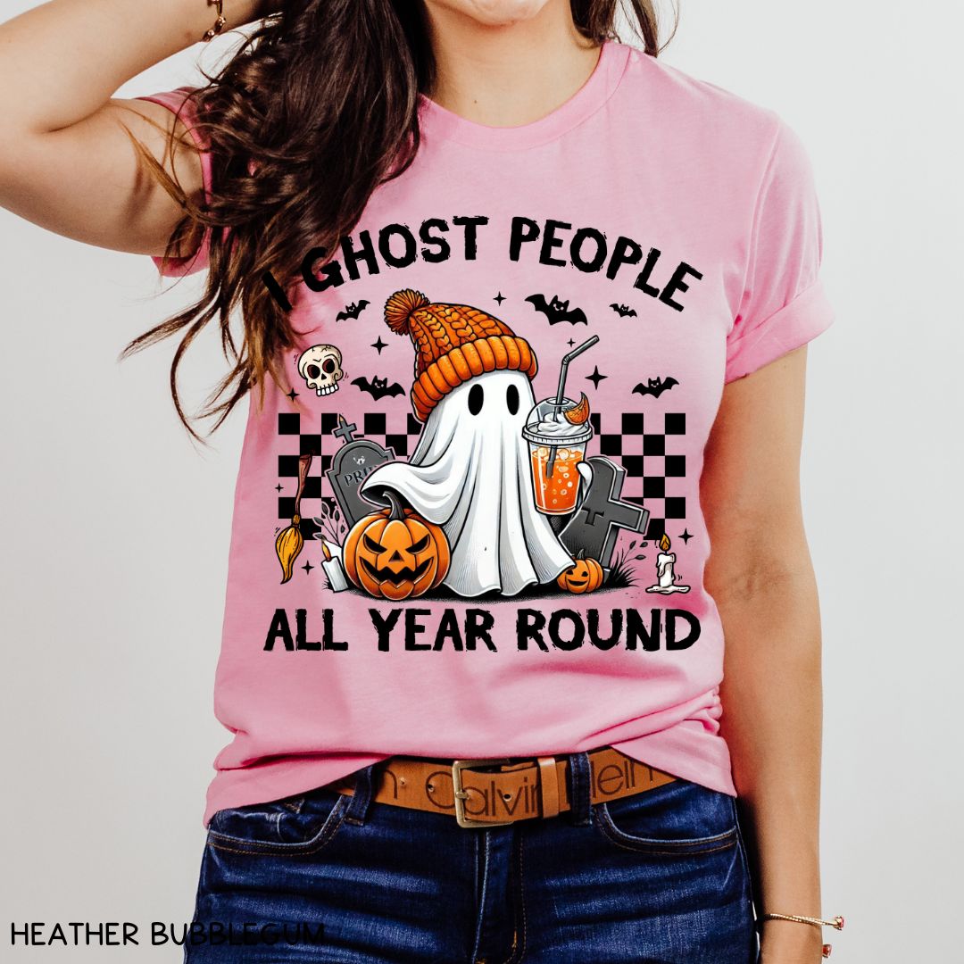 Halloween - I Ghost People - Unisex Adult Tee