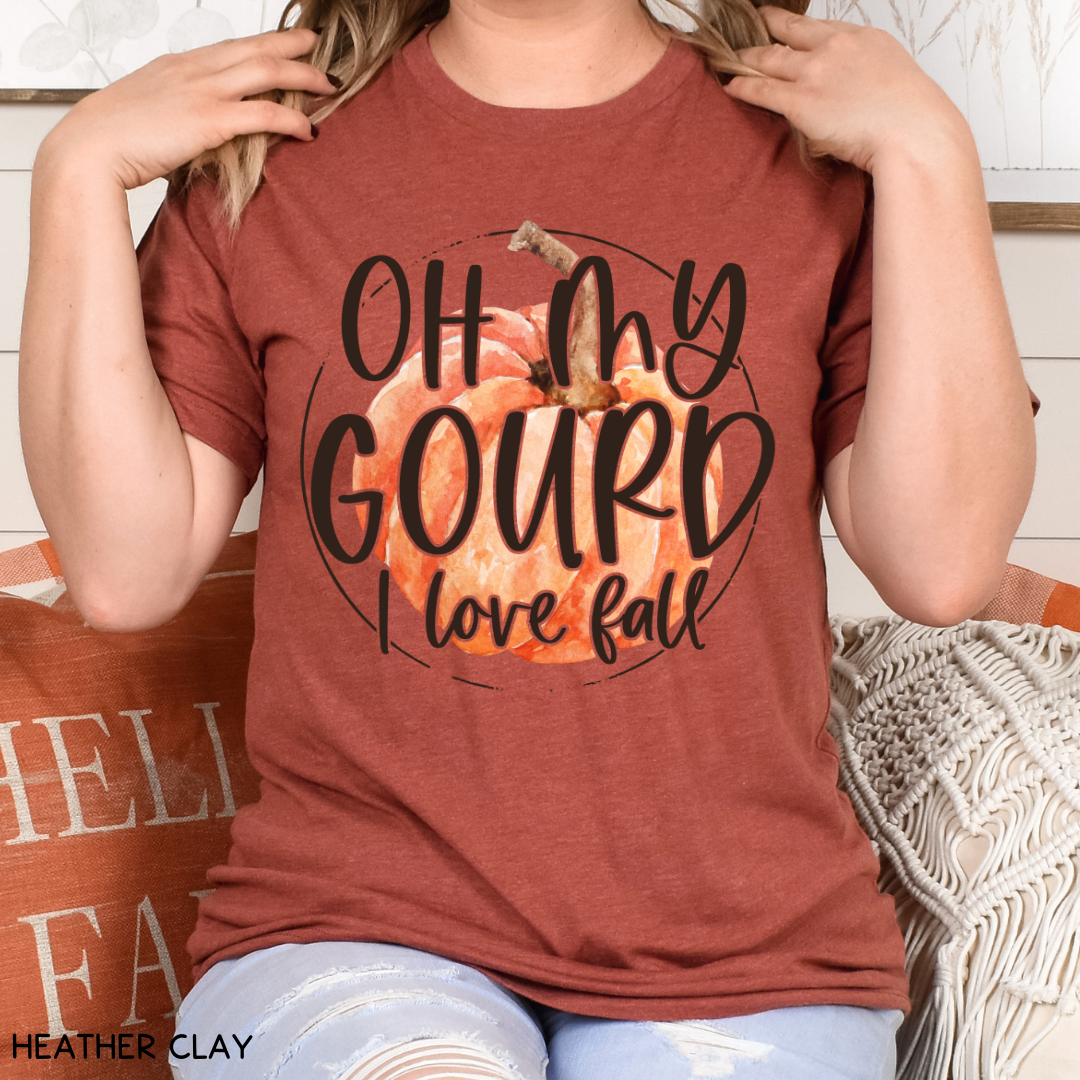 Fall - Adult Tee - Oh My Gourd