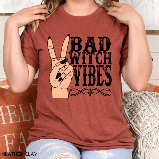 Halloween - Adult Tee - Bad Witch Vibes