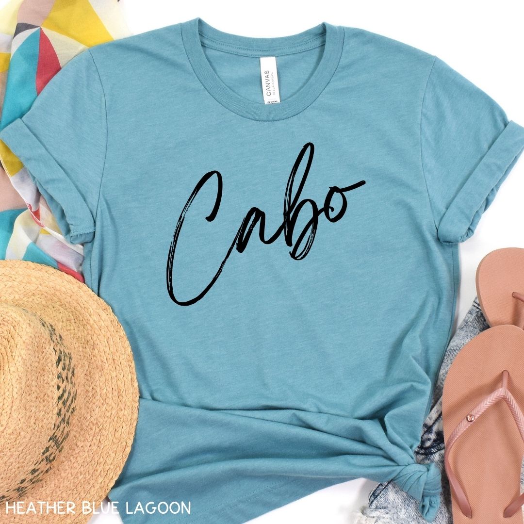 Cabo - Script - Unisex Adult Tee