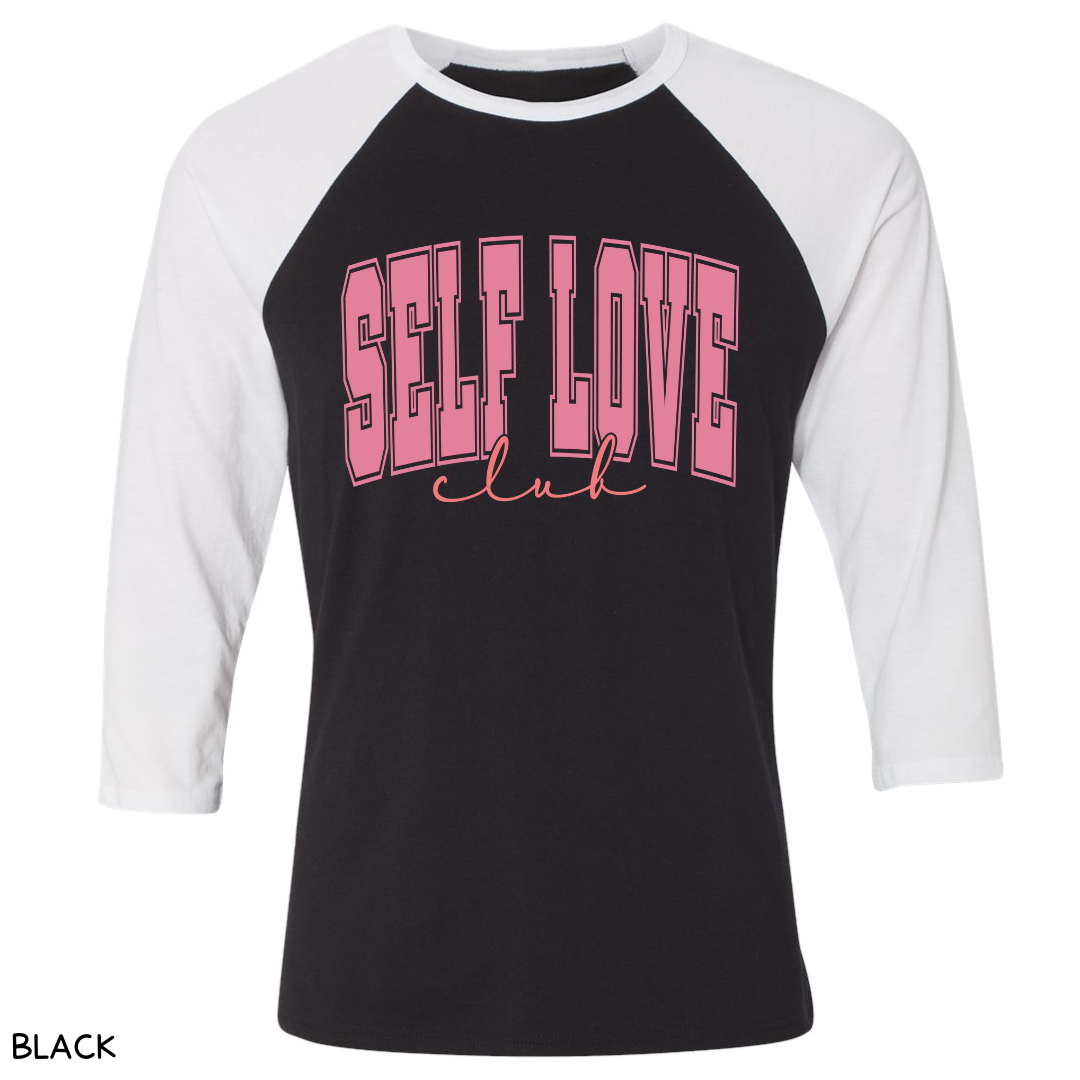 Valentines - Self Love Club - Unisex Adult Tee