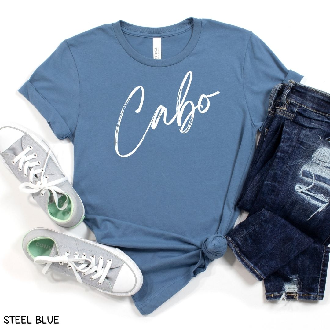 Cabo - Script - Unisex Adult Tee