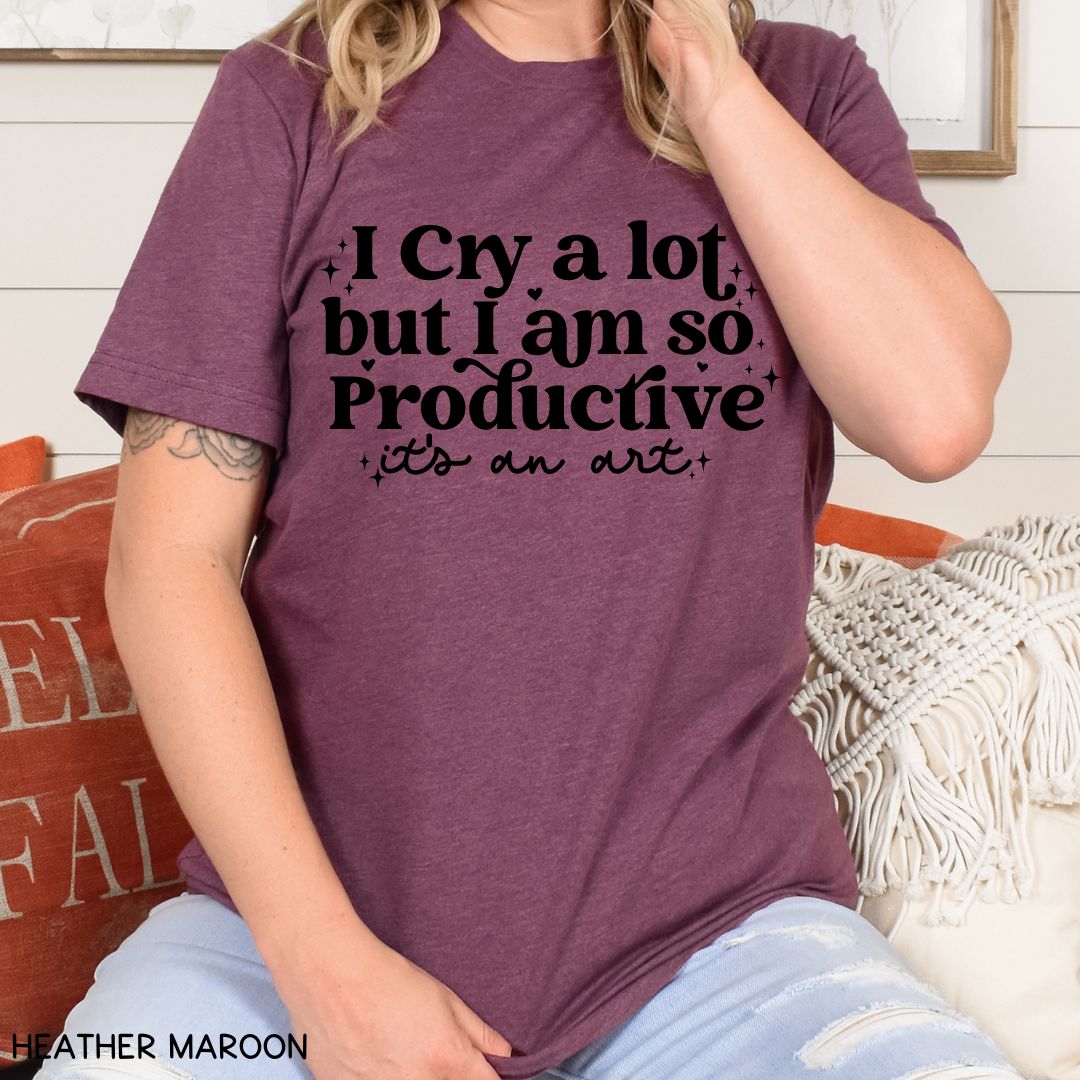 Swiftie - I Cry A Lot - Unisex Adult Tee